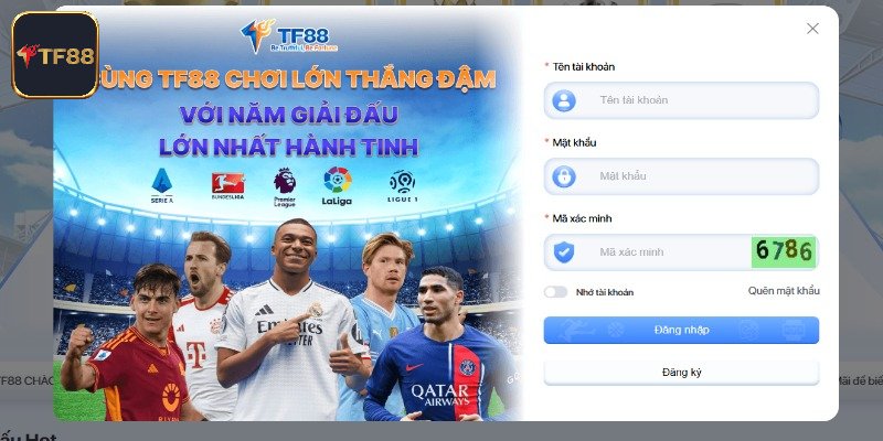 Hướng dẫn đăng nhập TF88 siêu nhanh trên website
