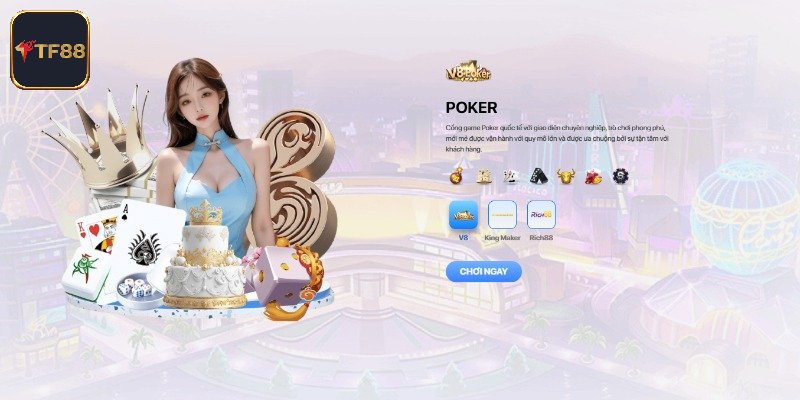 Tìm hiểu sảnh game bài TF88